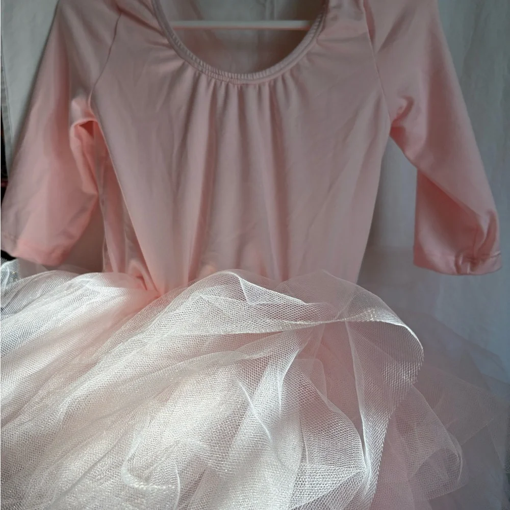 New Baby Pink Ballet Tutu Costume for Kids - Picture 3 of 5